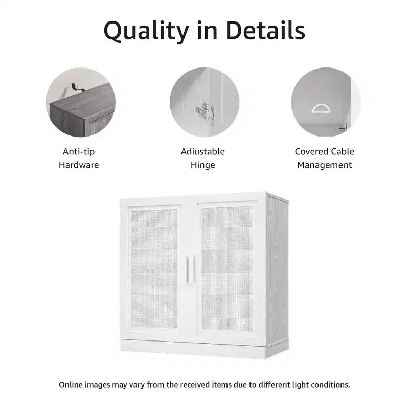 Madia per Fattoria Noce/Bianco – Mobile Credenza a 2 Ante per 1