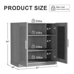 Madia per Fattoria Noce/Bianco – Mobile Credenza a 2 Ante per 1