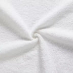 Letto imbottito in Bouclé bianco con piattaforma e testiera a LED – Queen/King, 1–2 persone
