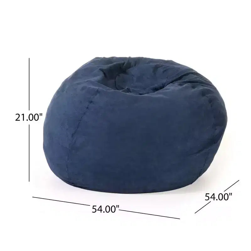 Poltrona Sacco – Rivestimento in microsuede, Colori multipli, Seduta singola