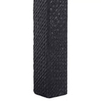 Consolle a 2 ripiani naturale/blu marino/turchese – Stile costiero, 1 pezzo