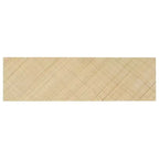 Consolle a 2 ripiani naturale/blu marino/turchese – Stile costiero, 1 pezzo