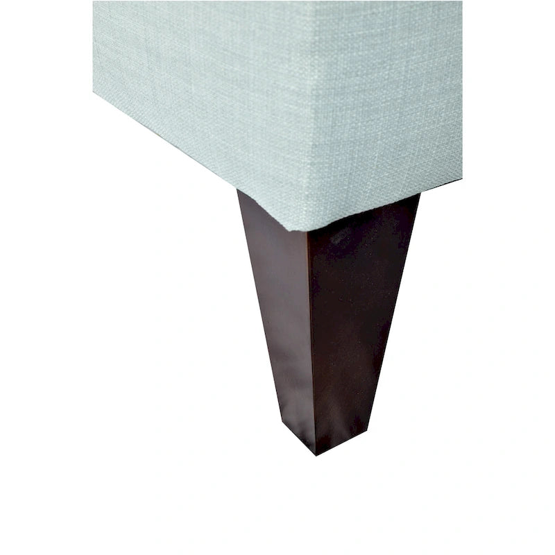 Tufted Upholstered Long Storage Bench Ottoman