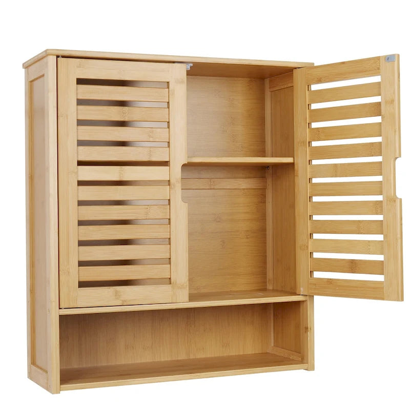 Bad-Wandschrank mit verstellbarem Regalboden und Doppeltüren