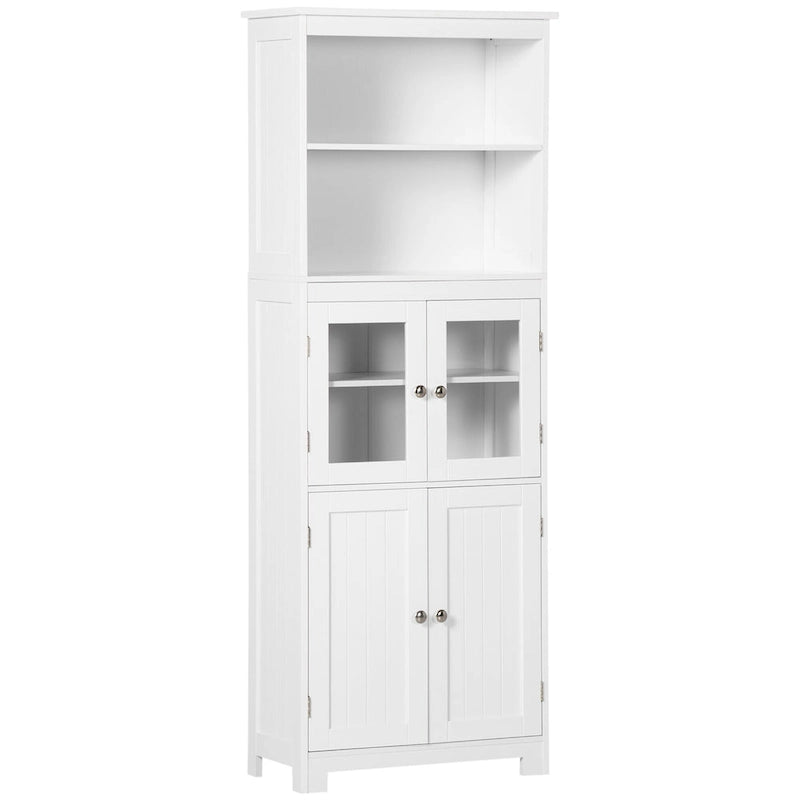 Credenza da 63 in con alzata, dispensa da cucina, mobile contenitore indipendente