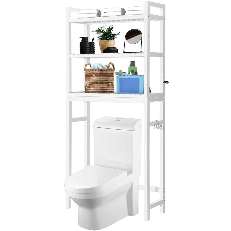 Mobile contenitore sopra il WC - 10.3 in P x 24.8 in L x 67 in H