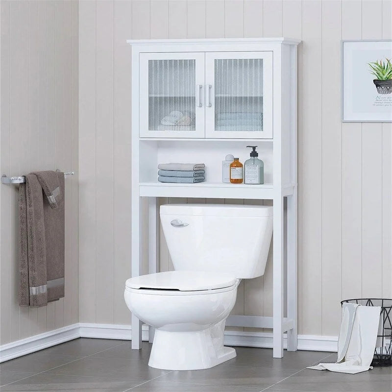 Mobile contenitore sopra il WC, 9.4 in P x 26.77 in L x 66.92 in H