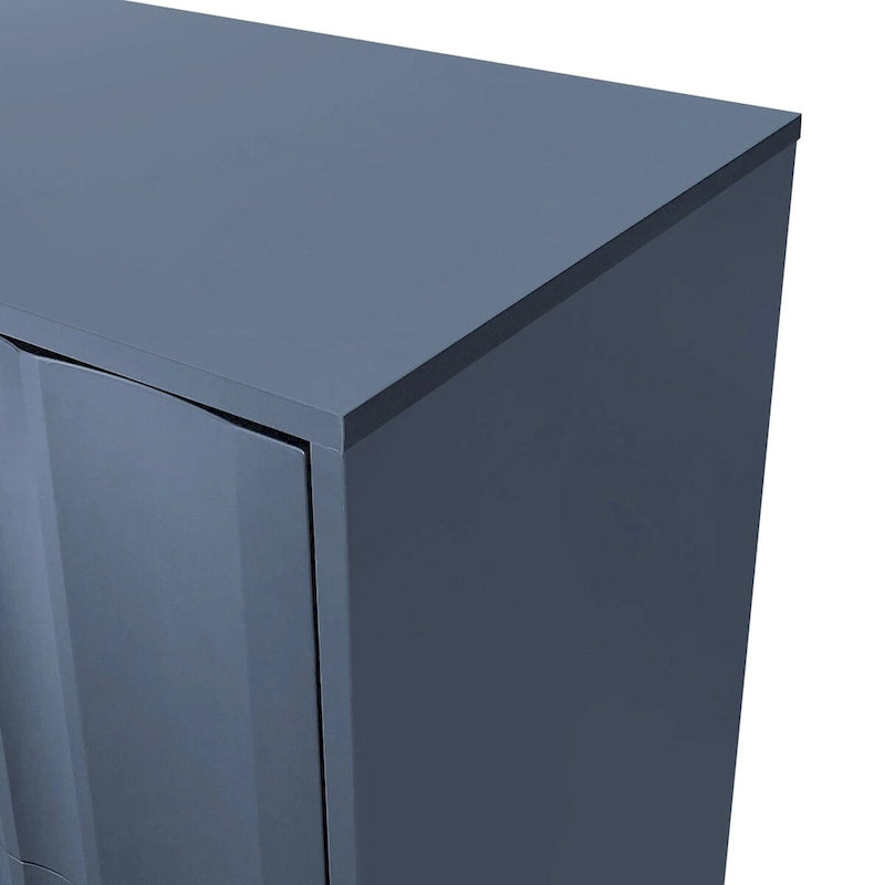 Mobile contenitore alto 29.50 in con ripiani regolabili - 47.20 in L x 15.7 in P